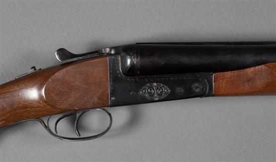 Appraisal: Zabala gauge double barrel shotgun serial made in Spain round