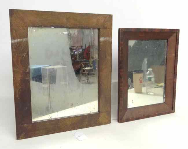 Appraisal: Lot two th c mirrors in old surface