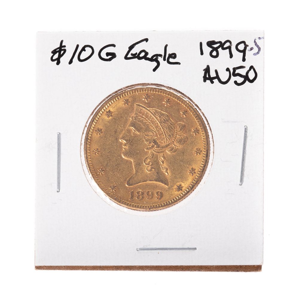 Appraisal: -S Liberty Gold Eagle AU Nice turn of the century