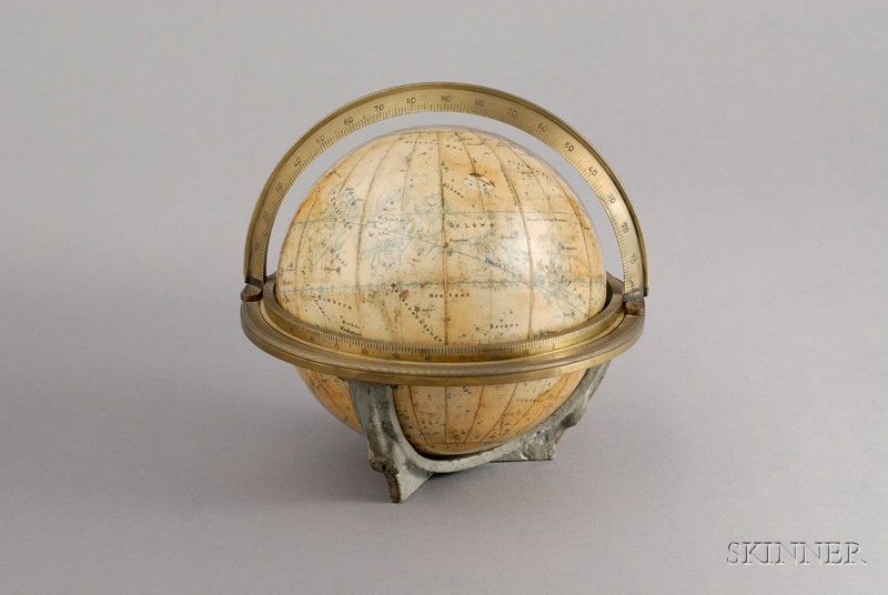 Appraisal: -inch Ernst Schotte Co Celestrial Globe Berlin twenty-four gores with