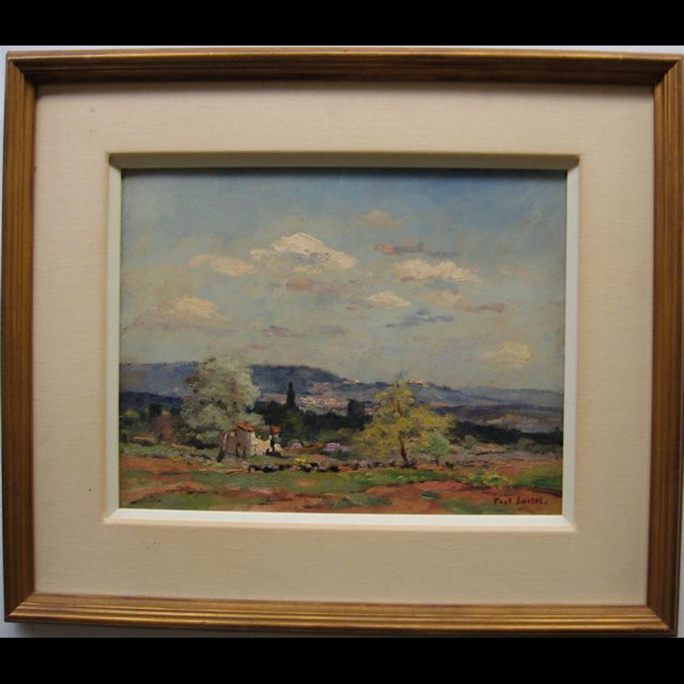 Appraisal: FARM IN LATE SUMMER PAUL SURTEL - FRENCH OIL ON