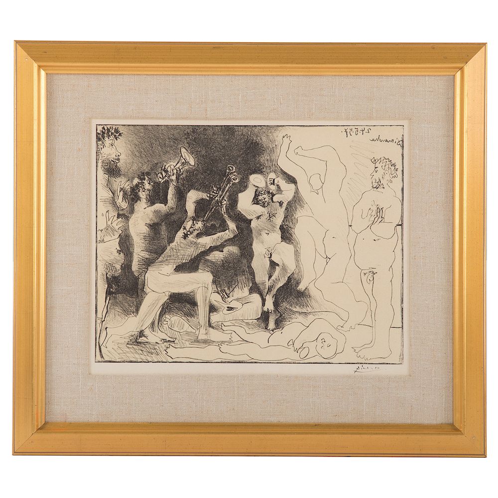 Appraisal: Pablo Picasso La Danse des Faunes Spanish - Lithograph on