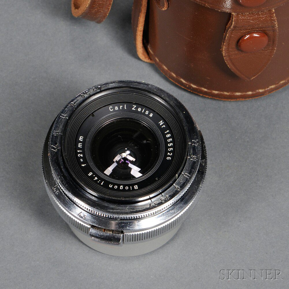 Appraisal: Zeiss Biogon Wide Angle Lens Germany No a mm f