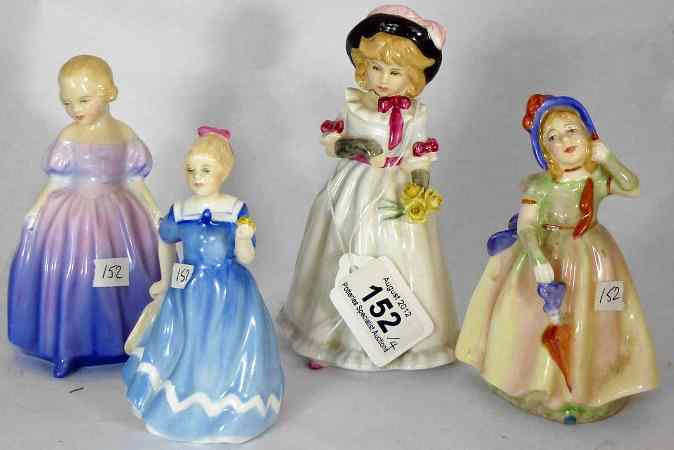 Appraisal: Royal Doulton Childhood Figures Marie HN Sharon HN Babie HN