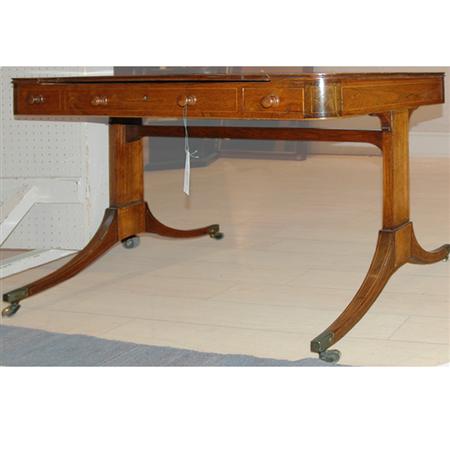 Appraisal: Regency Rosewood Sofa Table Estimate -