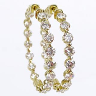 Appraisal: Approx Carat Round Brilliant Cut Diamond and Karat Yellow Gold