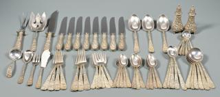 Appraisal: Stieff Maryland Rose Sterling Flatware Stieff Maryland Rose repousse sterling