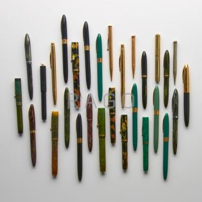 Appraisal: SHEAFFER PENS AND MECHANICAL PENCILS Twenty-nine pieces early-mid th c