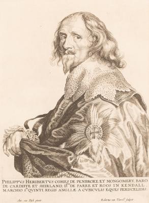 Appraisal: Robert van Voerst Dutch - after Sir Anthony Van Dyck