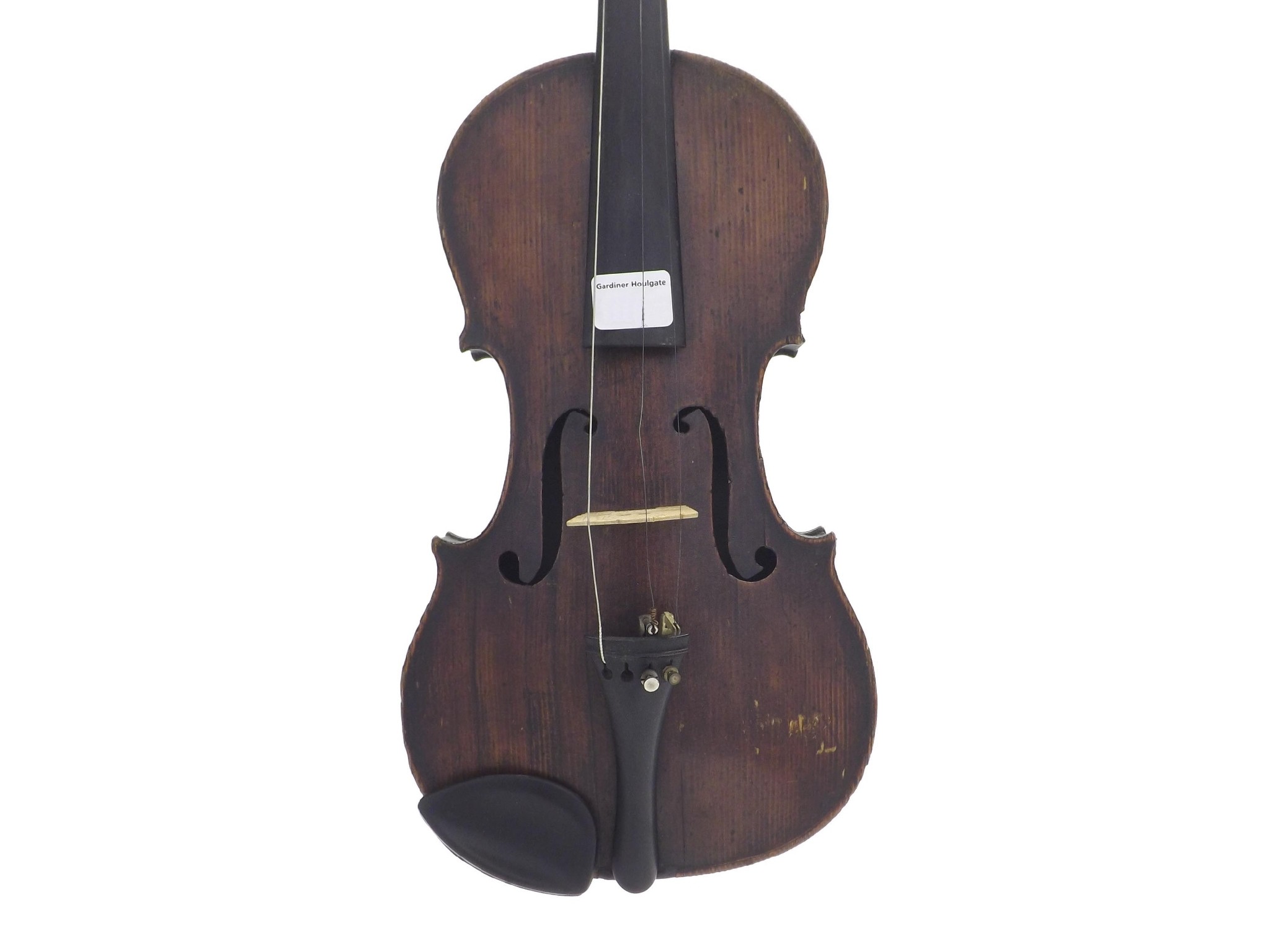 Appraisal: Interesting early th century violin possibly English cm at fault