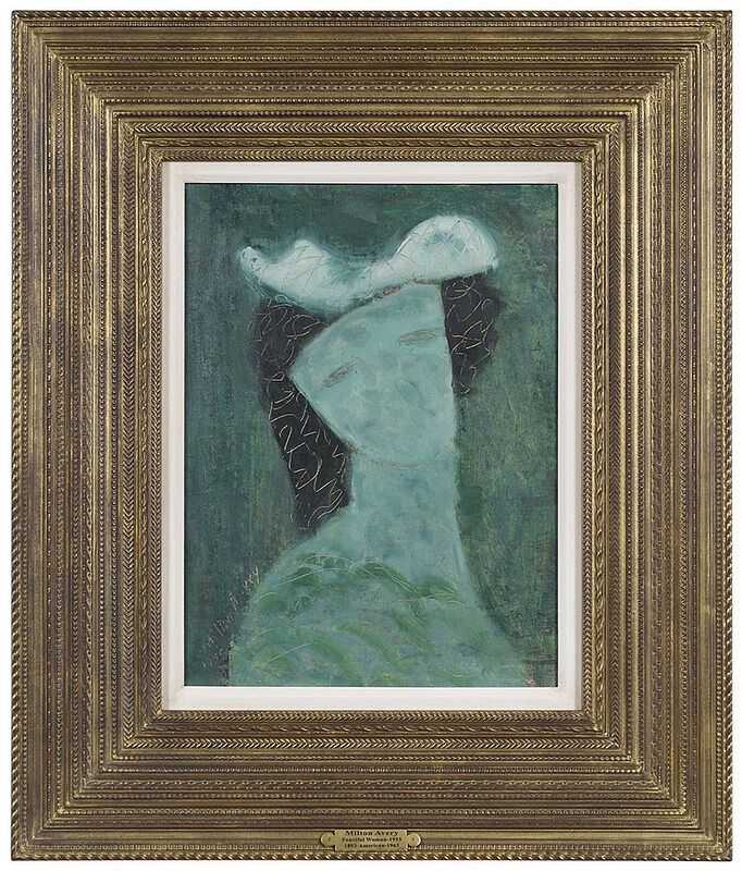 Appraisal: Milton Avery American - Fanciful Woman signed lower left in