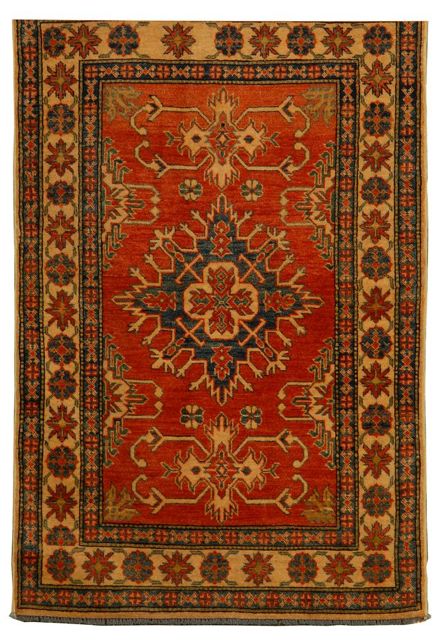 Appraisal: ORIENTAL RUG KAZAK DESIGN ' x ' Central eagle medallion