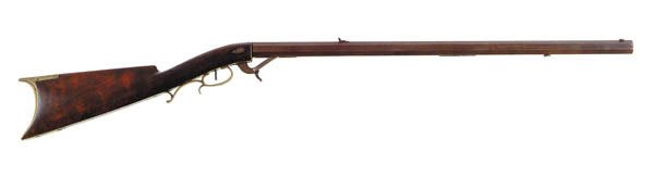 Appraisal: THOMAS UNDERHAMMER PARLOR RIFLE Cal - rnd bbl marked J