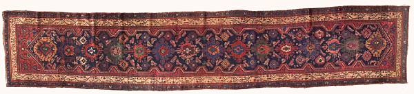 Appraisal: A Malayer long carpet Central Persia circa size approximately ft