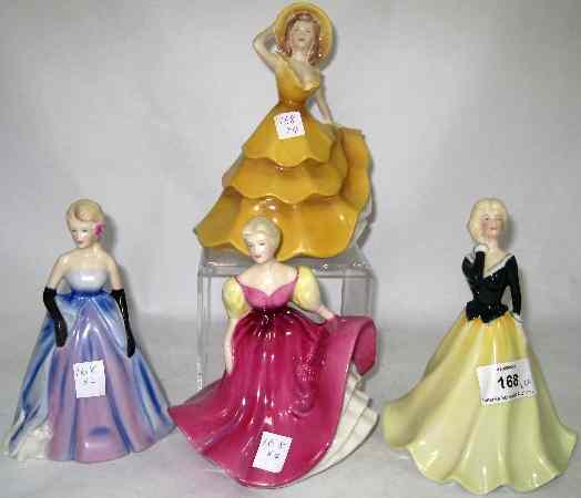 Appraisal: Set of Wade Figures from the Sophisticated Ladies Series Comprising