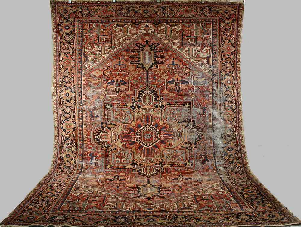 Appraisal: HERIZ CARPET - ' '' x ' '' - Persian