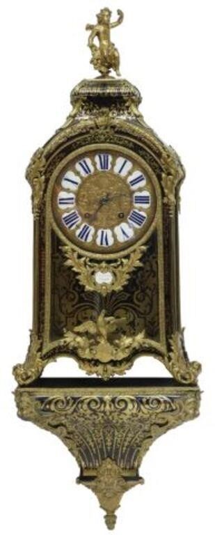 Appraisal: Fine French Louis XIV bracket clock Jacques Cogniet a Paris