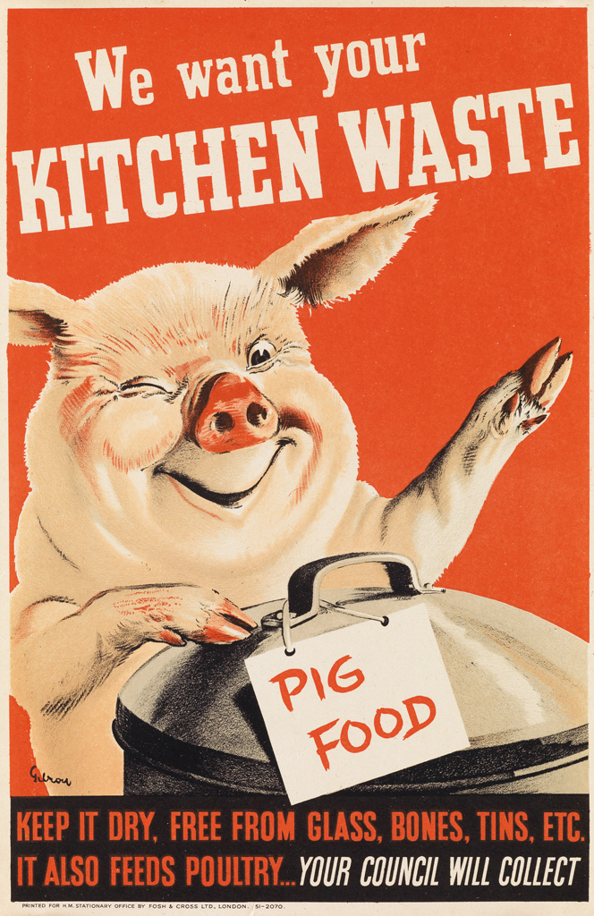 Appraisal: VARIOUS ARTISTS WORLD WAR II FOOD HEALTH Group of small