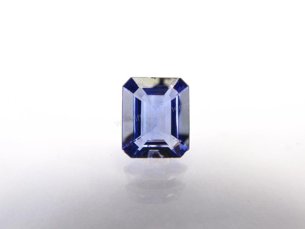 Appraisal: A CT emerald cut loose tanzanite Retail value