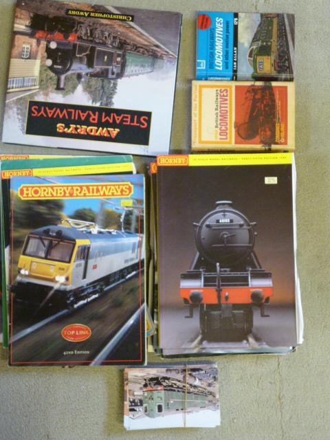 Appraisal: Thirteen Hornby OO scale railway catalogues - and various books