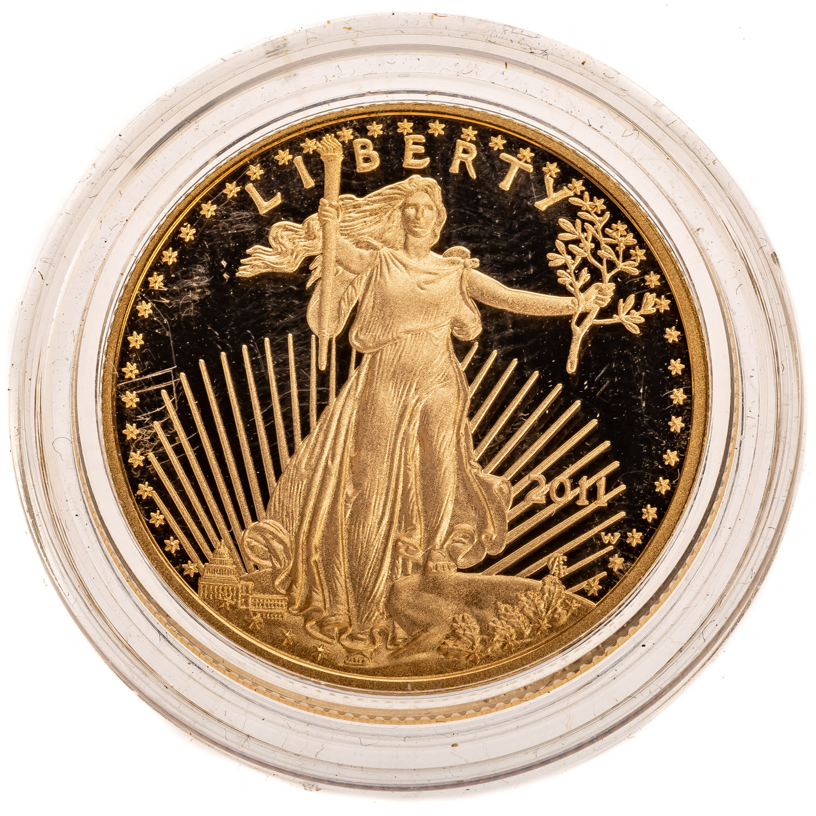 Appraisal: - W OZ GOLD PROOF AMERICAN EAGLE In the original