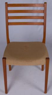 Appraisal: Svegards Swedish Teak Side Chair Svegards Swedish teak ladder back