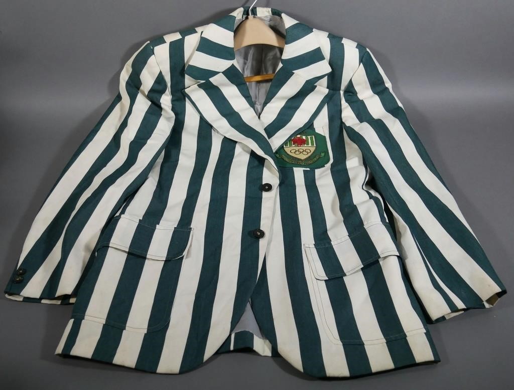 Appraisal: This jacket belonged to a member of the Nigerian Olympic