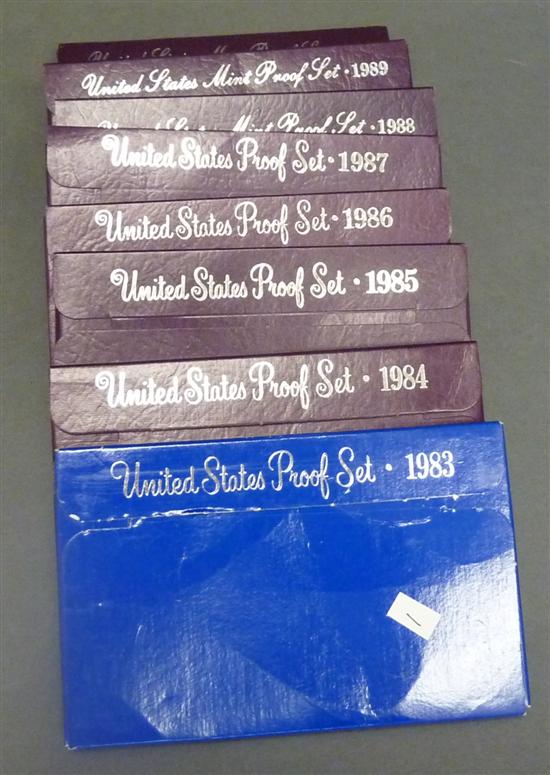 Appraisal: Lot of US proof sets -