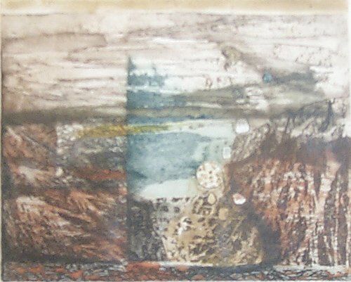 Appraisal: Environment Etching and aquatint on Paper Carcan Rene x inches