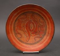 Appraisal: Pre-Columbian Mayan Bowl circa - A D Hand painted terra-cotta