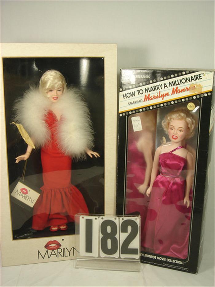 Appraisal: Two Marilyn Monroe Dolls MIB How to Marry a Millionaire