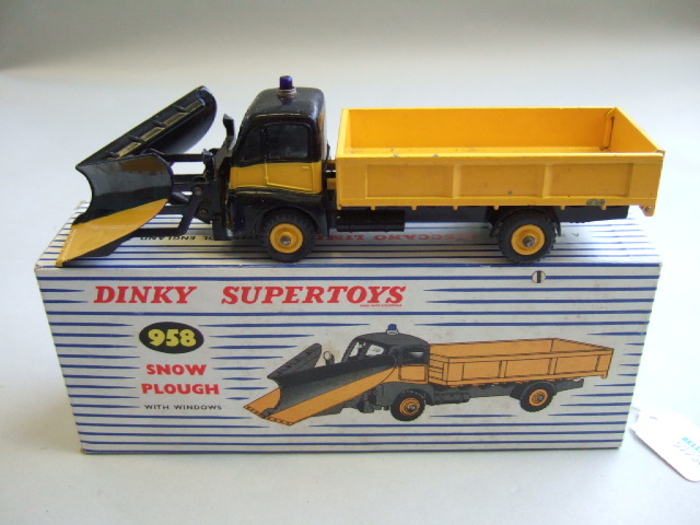 Appraisal: A Dinky snow plough boxed