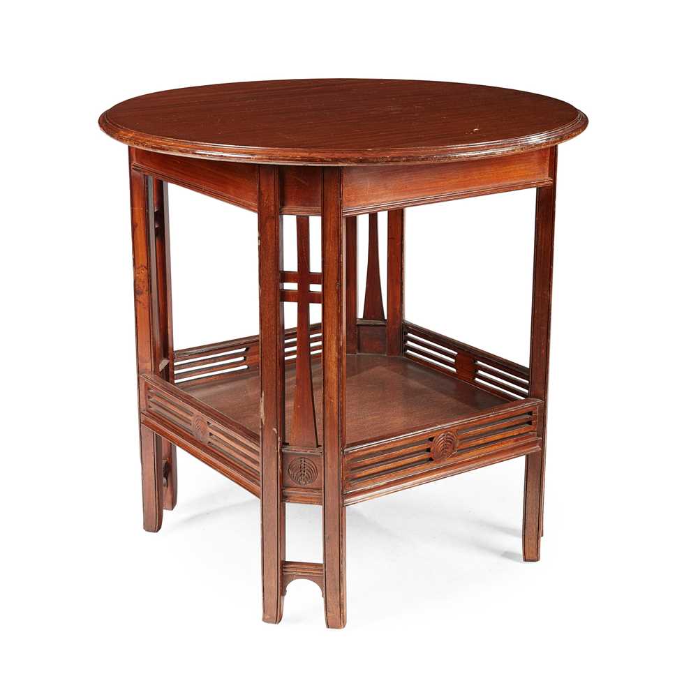 Appraisal: CONTINENTAL OCCASIONAL TABLE CIRCA mahogany cm diameter cm high together