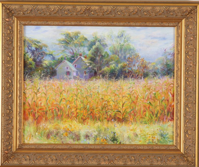 Appraisal: Golden Field Bucks County oil on canvas x SLR titled