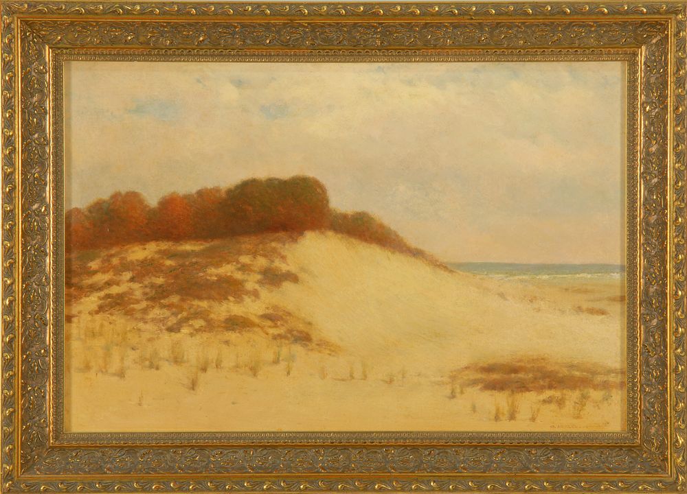 Appraisal: CHARLES DREW CAHOONAmerican - Dune scene Signed lower right C