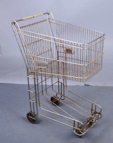 Appraisal: Small Child Size Short Adult Shopping Cart Nest-kart model from