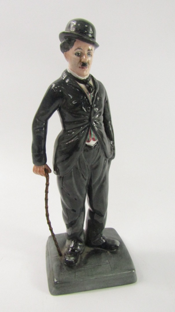 Appraisal: A Royal Doulton figure modelled as Charlie Chaplin limited edition