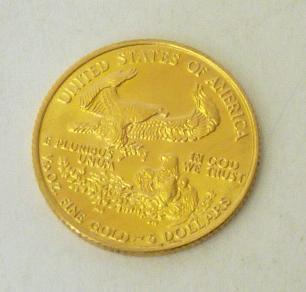 Appraisal: A USA GOLD FIVE DOLLAR g UNC