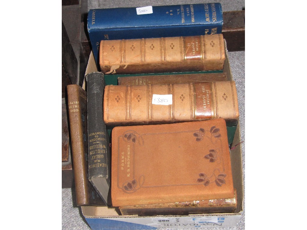 Appraisal: Box of books