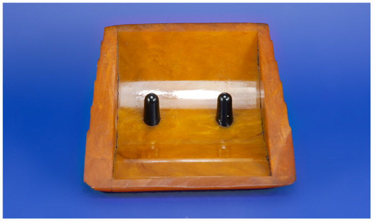 Appraisal: Carvacraft Bakelite Pen Stand