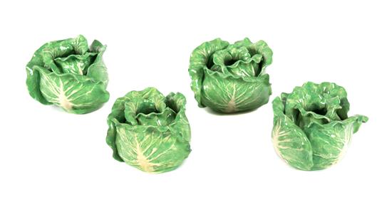 Appraisal: Sale Lot A A Set of Four Dodie Thayer Lettuce