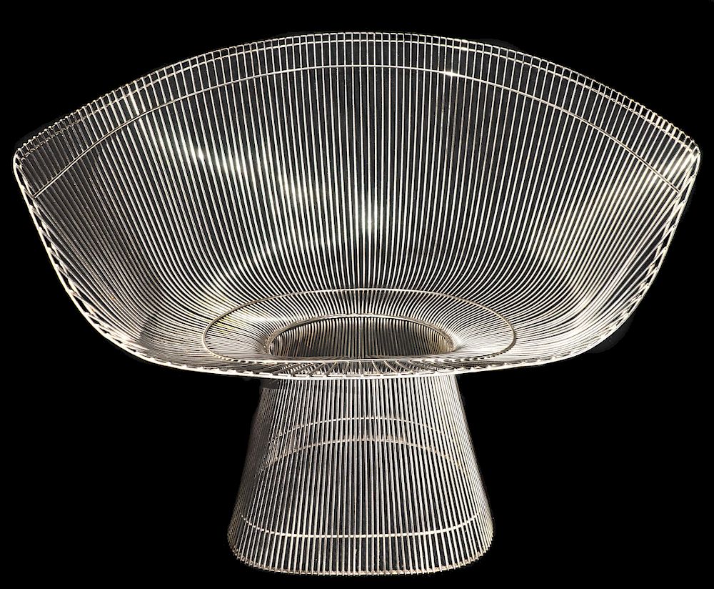 Appraisal: Warren Platner Knoll Lounge Chair Warren Platner Knoll Lounge Chair