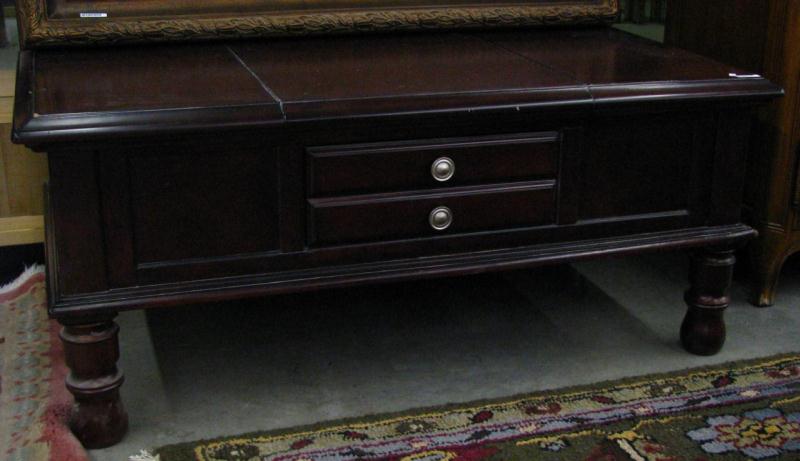 Appraisal: Lift-Top Coffee Table with Drawer