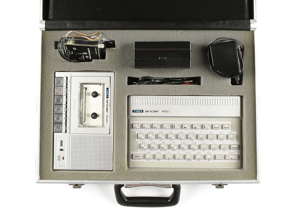 Appraisal: A TIMEX SINCLAIR PERSONAL COMPUTER WITH TIMEX SINCLAIR TAPE RECORDER