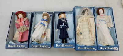 Appraisal: Royal Doulton ceramic collectors Nisbit dolls The Muff Big Sister