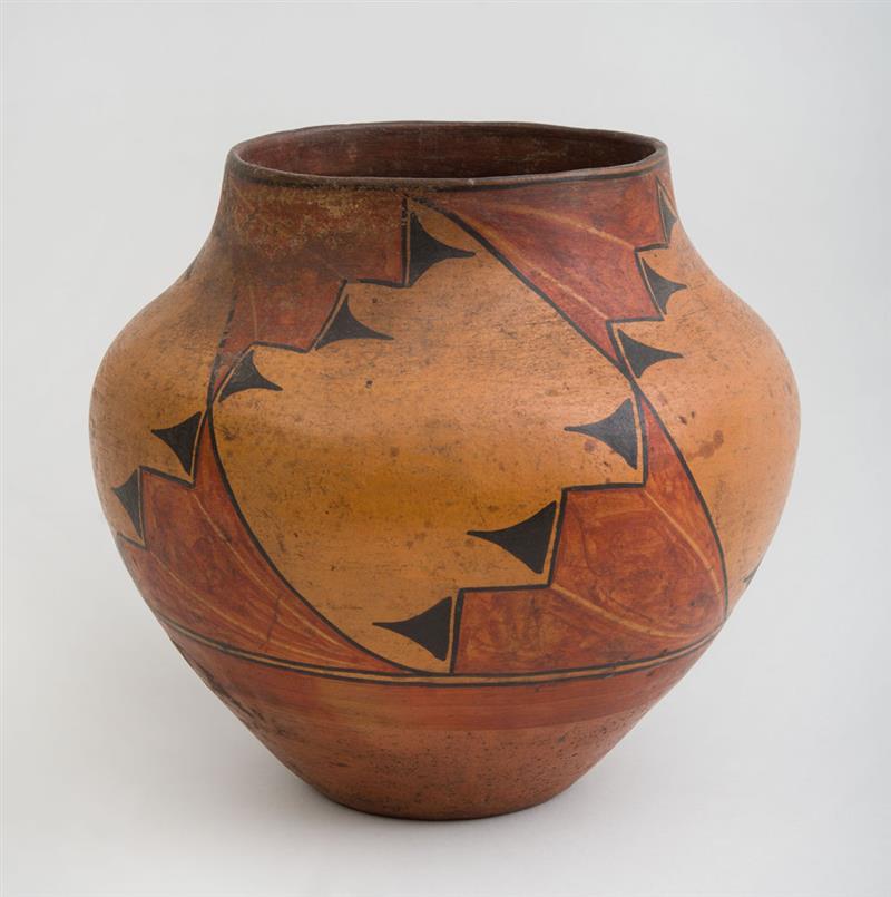 Appraisal: ACOMA POLYCHROME POTTERY JAR x in Property from an Important