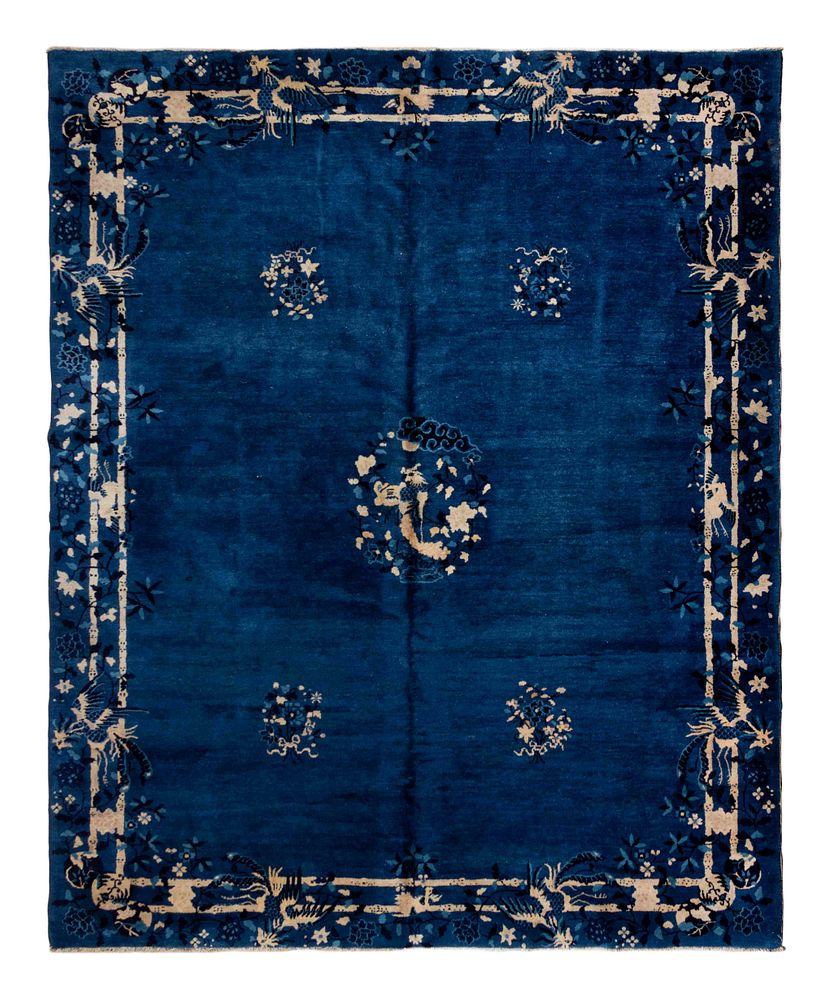 Appraisal: A Chinese Wool Rug A Chinese Wool Rug First Half