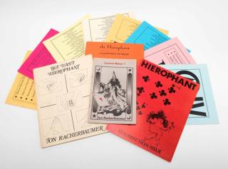 Appraisal: Racherbaumer Jon Lot of Lecture Notes Periodicals and Booklets s