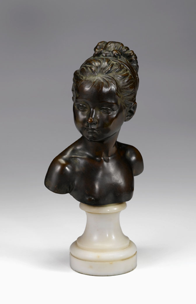 Appraisal: After Jean-Antoine Houdon French - bust of a girl th