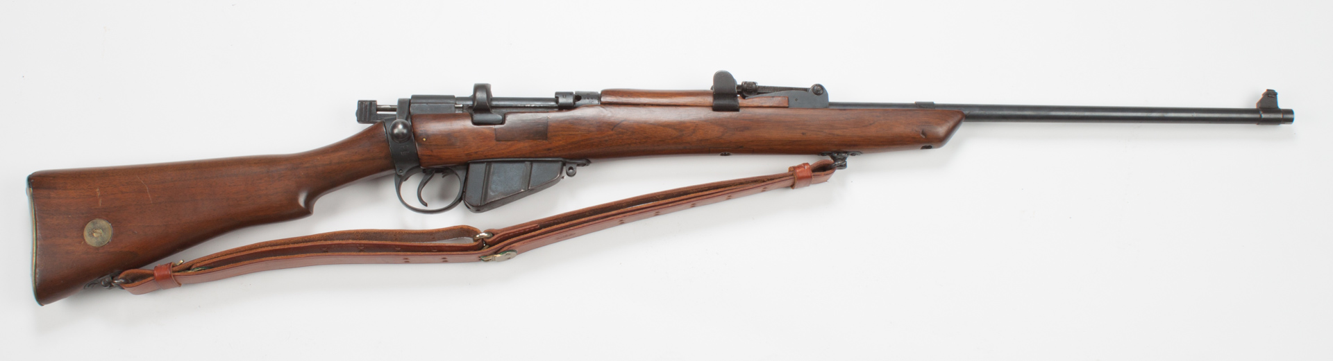 Appraisal: Enfield SMLE Mark III bolt-action rifle serial dated the barrel